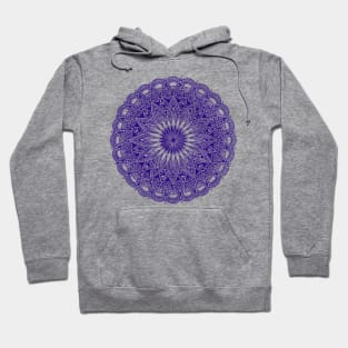 Mandala (dark indigo) Hoodie